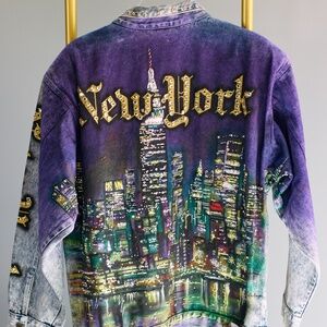 Tony Alamo New York denim jacket 1987
